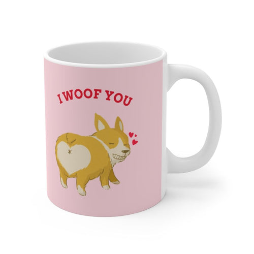 I Woof You Dog Lovers Mug EasyOptionXY LLC