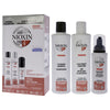 System 4 Kit by Nioxin for Unisex - 3 Pc 10.1oz Color Safe Cleanser Shampoo, 10.1 oz Color Safe Scalp Therapy Conditioner, 1Liter Color Safe Scalp and Hair Treatment EasyOptionXY LLC