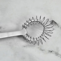 Spring Coil Whisk Egg Beater Stainless Steel Egg Frothier Milk Blender Kitchen Utensils for Whisking Beating Stirring Hand Held Sauce Stirrer Frothier Kitchen Gadget Tool EasyOptionXY LLC