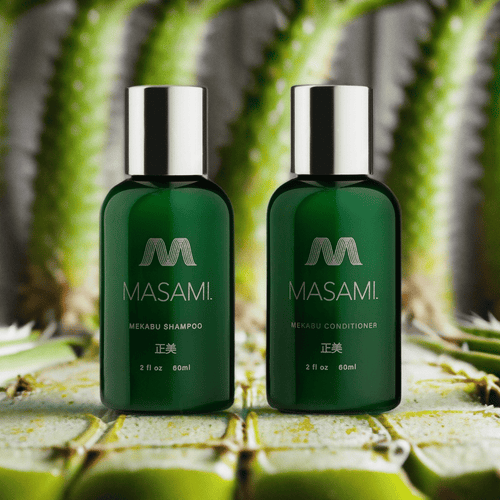 MASAMI Mekabu Hydrating Travel Shampoo & Conditioner EasyOptionXY LLC