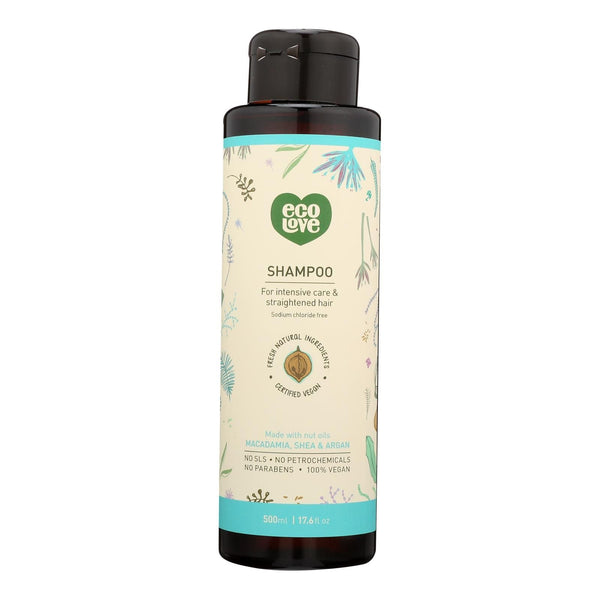 Ecolove - Shampoo Nut Int Cr Srt Hair - 1 Each - 17.6 Oz EasyOptionXY LLC