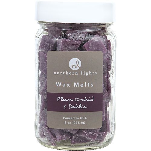 PLUM ORCHID & DAHLIA by Northern Lights SIMMERING FRAGRANCE CHIPS - 7 OZ JAR CONTAINING 100 MELTS EasyOptionXY LLC