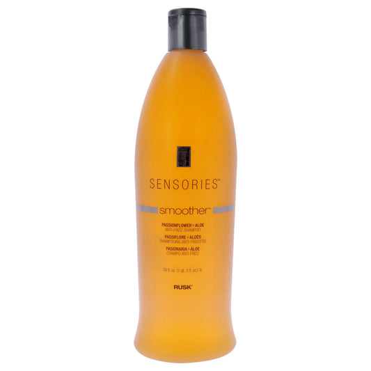 Sensories Smoother Passion Flower Aloe Shampoo by Rusk for Unisex - 35 oz Shampoo EasyOptionXY LLC