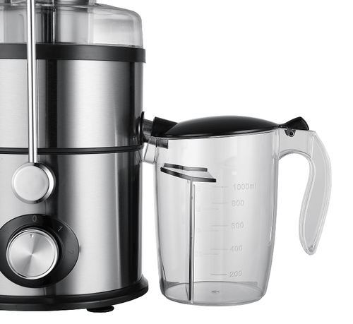 87043565 1100W household centrifugal juicer multi-function electric juicer 2.5L slag cup does not contain BPA fruit and vegetable juice, modern vertical mixing kitchen juicer, secondary mechanical EasyOptionXY LLC