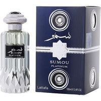 LATTAFA SUMOU PLATINUM by Lattafa EAU DE PARFUM SPRAY 3.4 OZ EasyOptionXY LLC