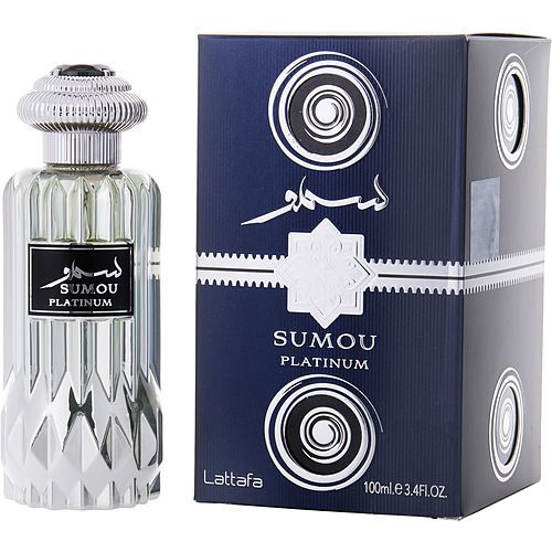 LATTAFA SUMOU PLATINUM by Lattafa EAU DE PARFUM SPRAY 3.4 OZ EasyOptionXY LLC