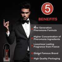 Pheromone Cologne for Men Pheromone Perfume for Men Spray Male 20 ml EasyOptionXY LLC