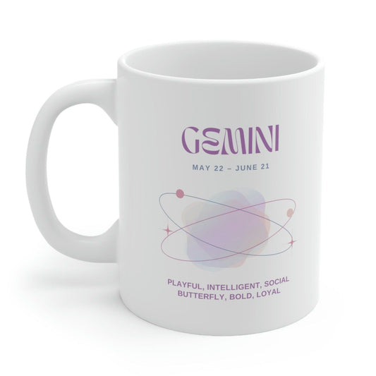 Gemini Astrology Traits Mug EasyOptionXY LLC