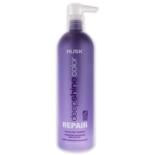 Deepshine Color Repair Sulfate-Free Shampoo by Rusk for Unisex - 25 oz Shampoo EasyOptionXY LLC