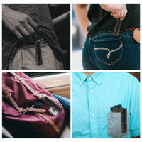 Portable Mini USB Rechargeable LED Flashlight for Outdoor EasyOptionXY LLC