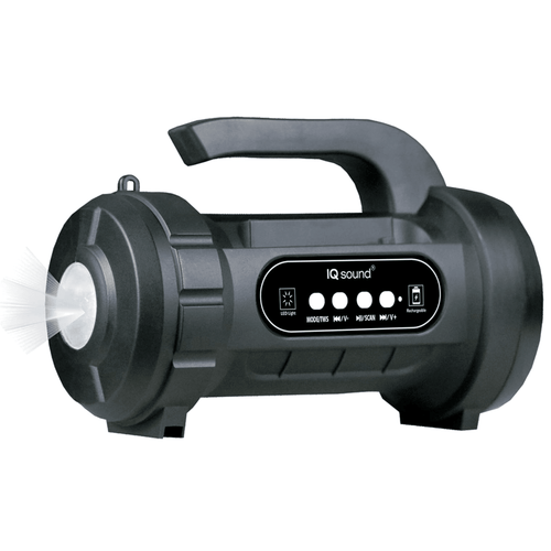 Supersonic 4" Bluetooth TWS Speaker with FM Radio & Flashlight EasyOptionXY LLC