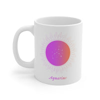 AQUARIUS Astrology Mug EasyOptionXY LLC
