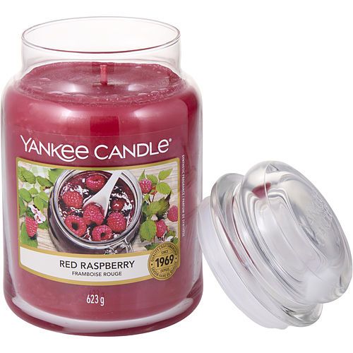 YANKEE CANDLE by Yankee Candle RED RASPBERRY SCENTED LARGE JAR 22 OZ EasyOptionXY LLC
