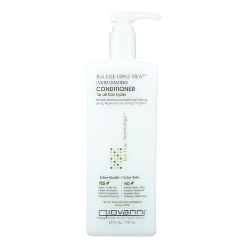 Giovanni Hair Care Products - Conditioner Tea Tree Invigorating - 24 Fz EasyOptionXY LLC