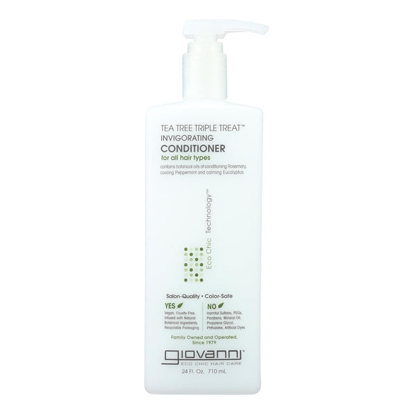 Giovanni Hair Care Products - Conditioner Tea Tree Invigorating - 24 Fz EasyOptionXY LLC