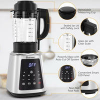 Professional Countertop Blender 8-in-1 Smoothie Soup Blender with Timer EasyOptionXY LLC