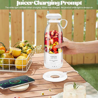 350ml Electric Juicer Blender Mini Portable Blender Bottle USB Rechargeable Fruit Mixers Juicers Multifunction Juice Maker Machine Food Milkshake Cup EasyOptionXY LLC