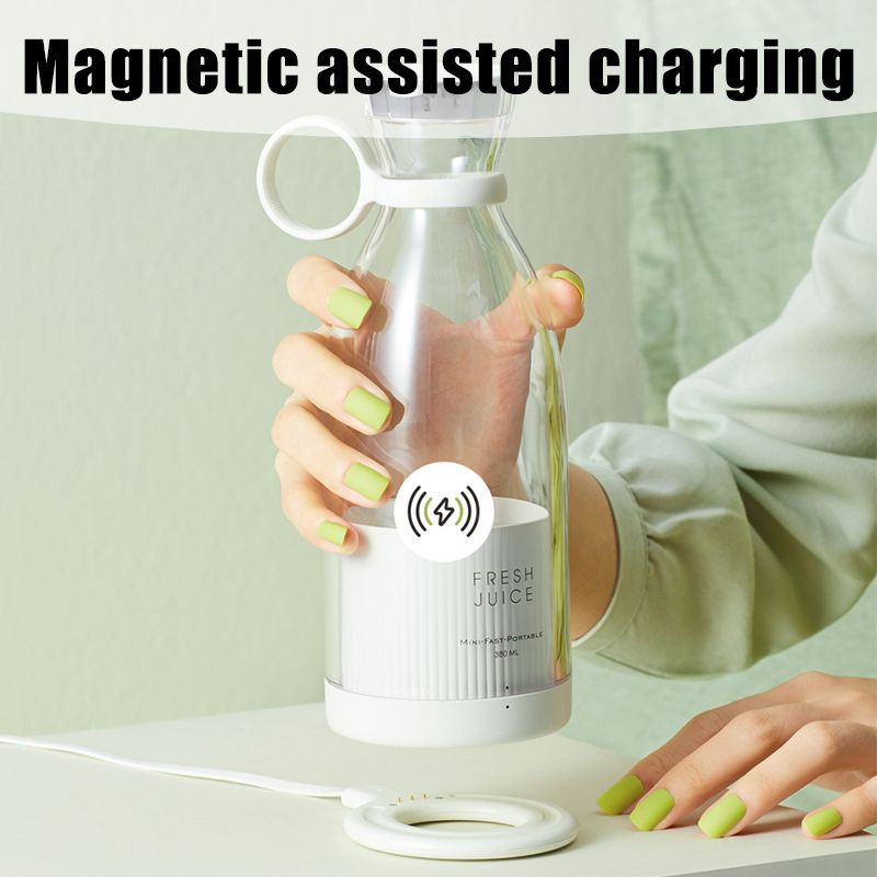 Portable Electric Juicer Blender Wireless Charging Fruit Mixers Food Milkshake Fruit Vegetable Multifunction Juice Maker Machine EasyOptionXY LLC