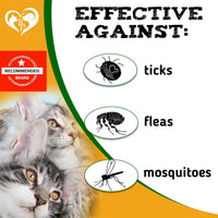 Flea and Tick Prevention Chewable Pills for Dogs and Cats Revolution Oral Flea Treatment for Pets Pest Control Natural Defense Chewables Small Tablets Chicken FLavor for Cats EasyOptionXY LLC