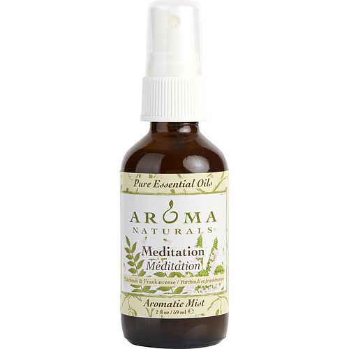 MEDITATION AROMATHERAPY by Mediation Aromatherapy AROMATIC MIST SPRAY 2 OZ. COMBINES THE ESSENTIAL OILS OF PATCHOULI & FRANKINCENSE TO CREATE A WARM AND COMFORTABLE ATMOSPHERE. EasyOptionXY LLC
