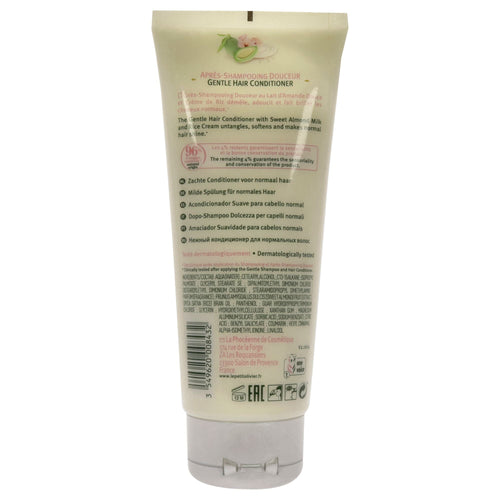 Softening Conditioner - Sweet Almond and Rice by Le Petit Olivier for Women - 6.76 Conditioner EasyOptionXY LLC