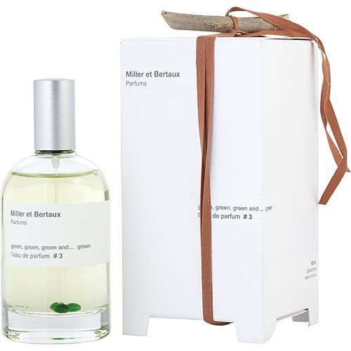 MILLER ET BERTAUX #3 GREEN, GREEN, GREEN AND ....GREEN by Miller et Bertaux EAU DE PARFUM SPRAY 3.4 OZ EasyOptionXY LLC