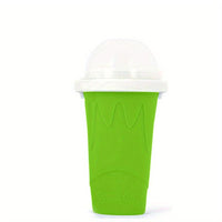 400ml Summer Homemade Squeezable Juice Water Bottle, Quick-Frozen Ice Cream Slushy Maker Smoothie Cup EasyOptionXY LLC