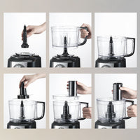 Multifunctional 600W 10Cup Classic Compact Food Processor Chef Machine Mixer Blender EasyOptionXY LLC