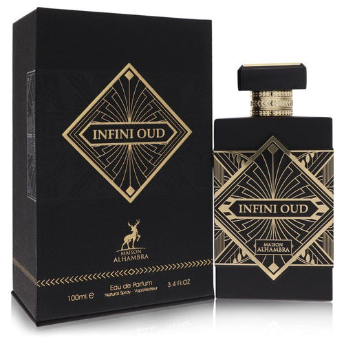 Maison Alhambra Infini Oud by Maison Alhambra Eau De Parfum Spray (Unisex) EasyOptionXY LLC