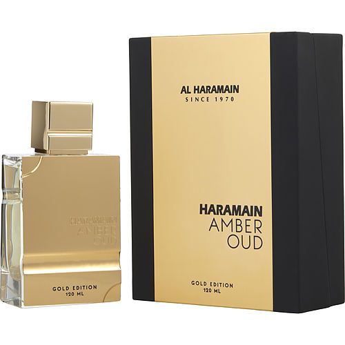 AL HARAMAIN AMBER OUD by Al Haramain EAU DE PARFUM SPRAY 4 OZ (GOLD EDITION) EasyOptionXY LLC