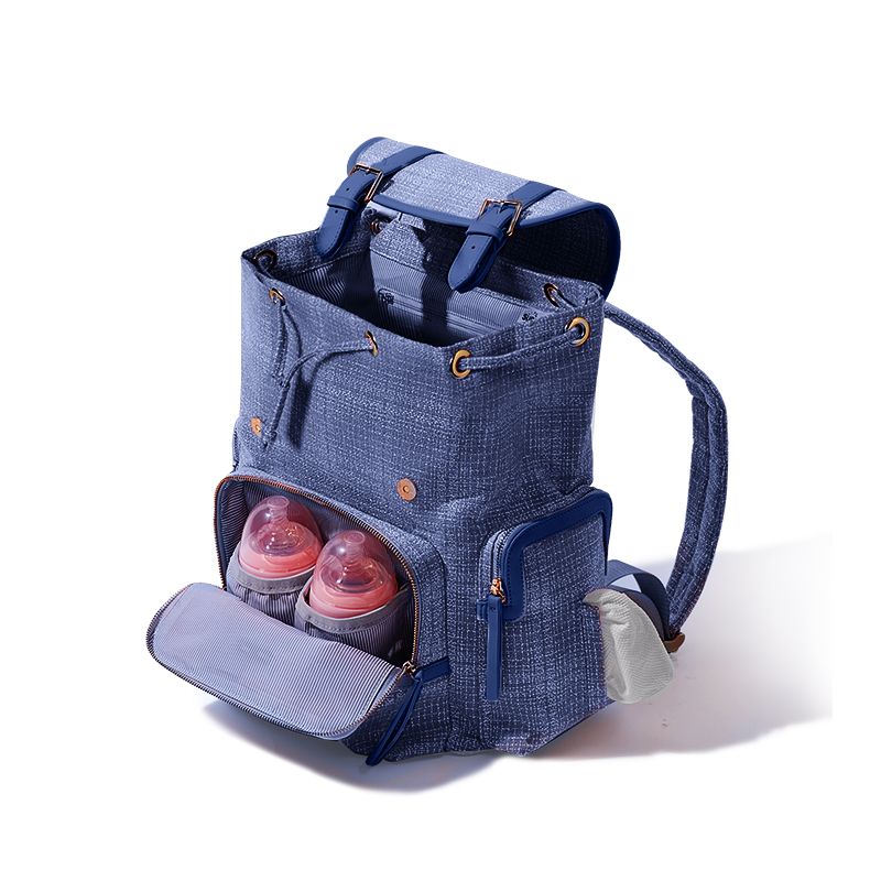 SUNVENO Diaper Bag Backpack, Baby Changing Bag Nappy Tweed Baby Diaper Bags Multifunction Waterproof for Travel EasyOptionXY LLC
