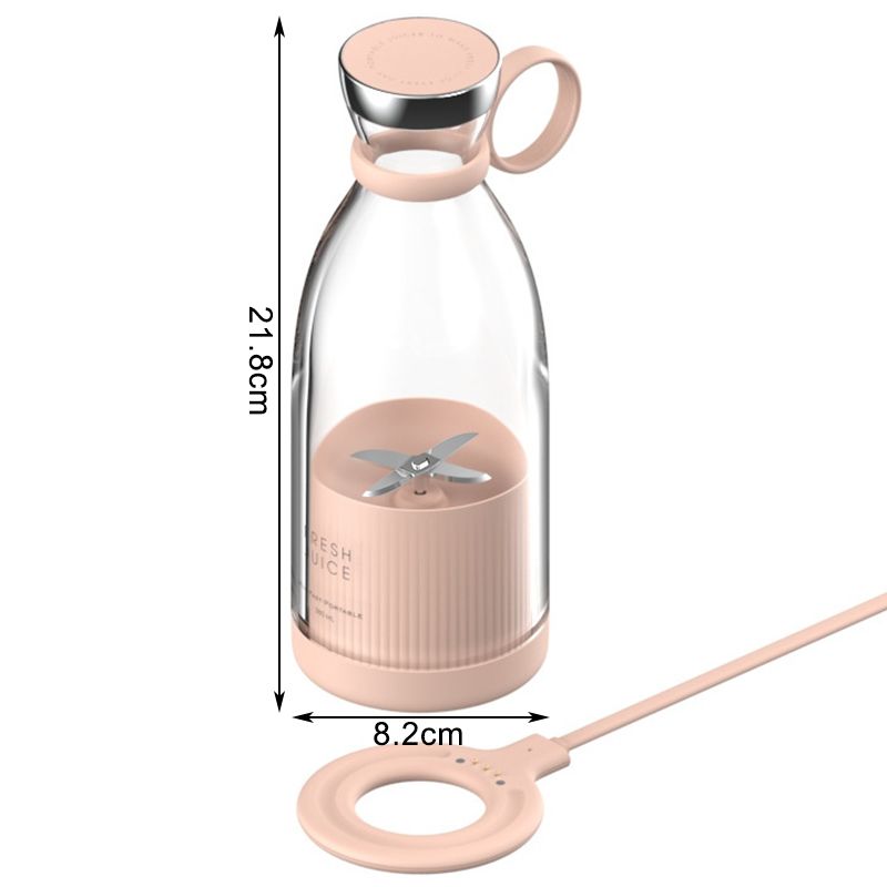 Portable Electric Juicer Blender Wireless Charging Fruit Mixers Food Milkshake Fruit Vegetable Multifunction Juice Maker Machine EasyOptionXY LLC