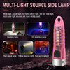 Small Mini Pocket LED Flashlight Torch Keychain Light Rechargeable Lamp BORUiT EasyOptionXY LLC