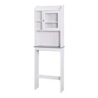 Modern Over The Toilet Space Saver Organization Wood Storage Cabinet for Home, Bathroom EasyOptionXY LLC
