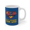 Mom Super Hero Theme Mug 11oz EasyOptionXY LLC