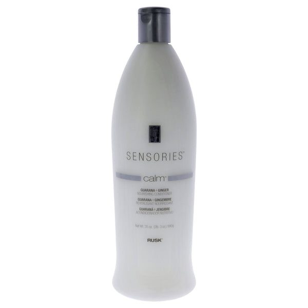 Sensories Calm Guarana And Ginger Nourishing Conditioner by Rusk for Unisex - 35 oz Conditioner EasyOptionXY LLC