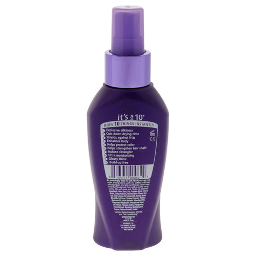 Silk Express Miracle Silk Leave-In by Its A 10 for Unisex - 4 oz Conditioner EasyOptionXY LLC