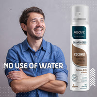 ABOVE Coconut - Dry Shampoo - Absorbs Excess Oil Between Washes - Gives Softness and Shine to Your Strands - Does Not Leave Residue - Prevents Bad Odors with Floral and Vanilla Notes - 3.17 oz EasyOptionXY LLC