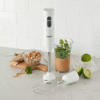 Quick-Prep Single-Speed Hand Blender - White - CHB-60TG EasyOptionXY LLC