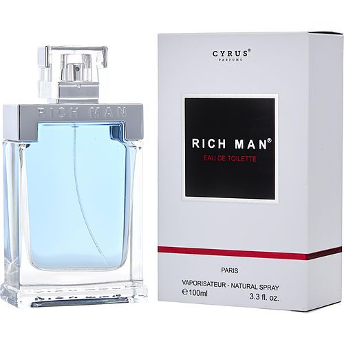 RICH MAN by Cyrus Parfums EDT SPRAY 3.3 OZ EasyOptionXY LLC