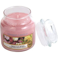 YANKEE CANDLE by Yankee Candle FRESH CUT ROSES SCENTED SMALL JAR 3.6 OZ EasyOptionXY LLC