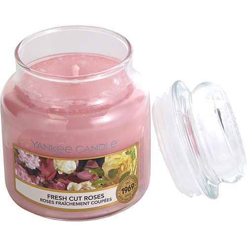 YANKEE CANDLE by Yankee Candle FRESH CUT ROSES SCENTED SMALL JAR 3.6 OZ EasyOptionXY LLC