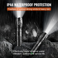 VEVOR 2 Pack Flashlights 3000 High Lumens 5 Modes Adjustable Focus Flashlight EasyOptionXY LLC