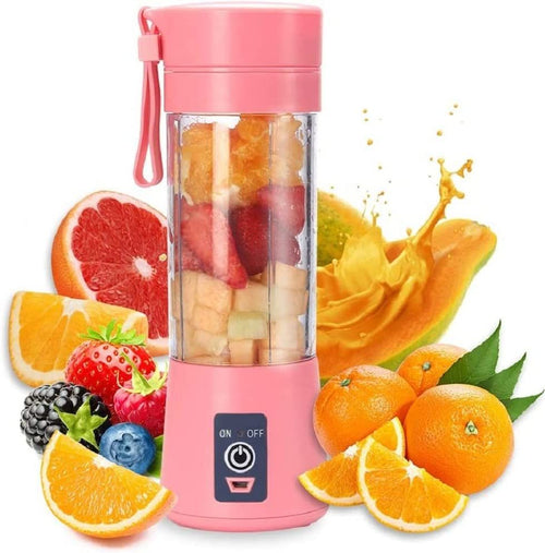 Personal blender with 6 blades; Personal Size Blender Juicer Cup; Smoothies and Shakes Blender; Handheld Fruit Machine; Blender Mixer Home EasyOptionXY LLC