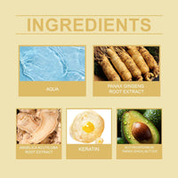 OUHOE Dark Hair Shampoo nourishes hair roots and improves dry and frizzy hair at the end EasyOptionXY LLC