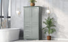 Tall and Wide Storage Cabinet with Doors for Bathroom/Office, Three Drawers EasyOptionXY LLC