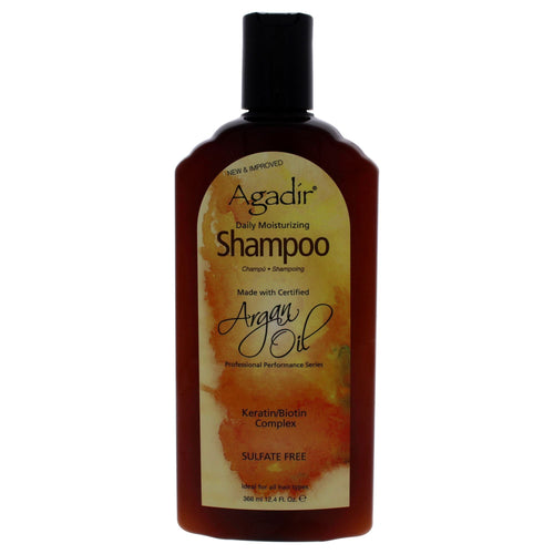 Argan Oil Daily Moisturizing Shampoo by Agadir for Unisex - 12.4 oz Shampoo EasyOptionXY LLC