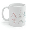 Skeleton in Yoga Poses Mug EasyOptionXY LLC
