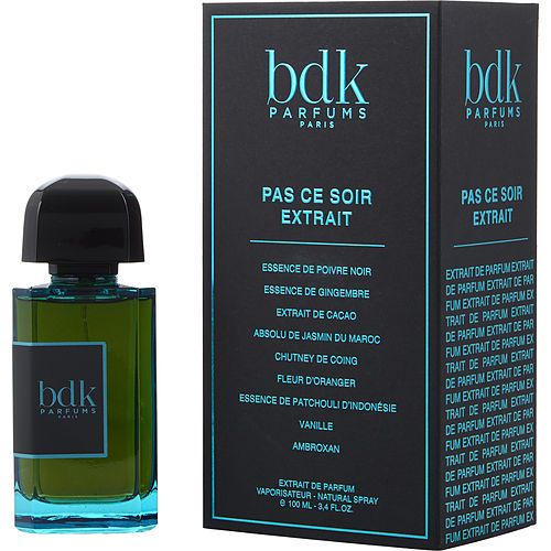 BDK PAS CE SOIR by BDK Parfums EXTRAIT DE PARFUM SPRAY 3.4 OZ EasyOptionXY LLC