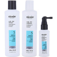 NIOXIN by Nioxin SET-3 PIECE FULL KIT SYSTEM 3 WITH CLEANSER SHAMPOO 5 OZ & SCALP THERAPY CONDITIONER 5 OZ & SCALP TREATMENT 1.7 OZ EasyOptionXY LLC